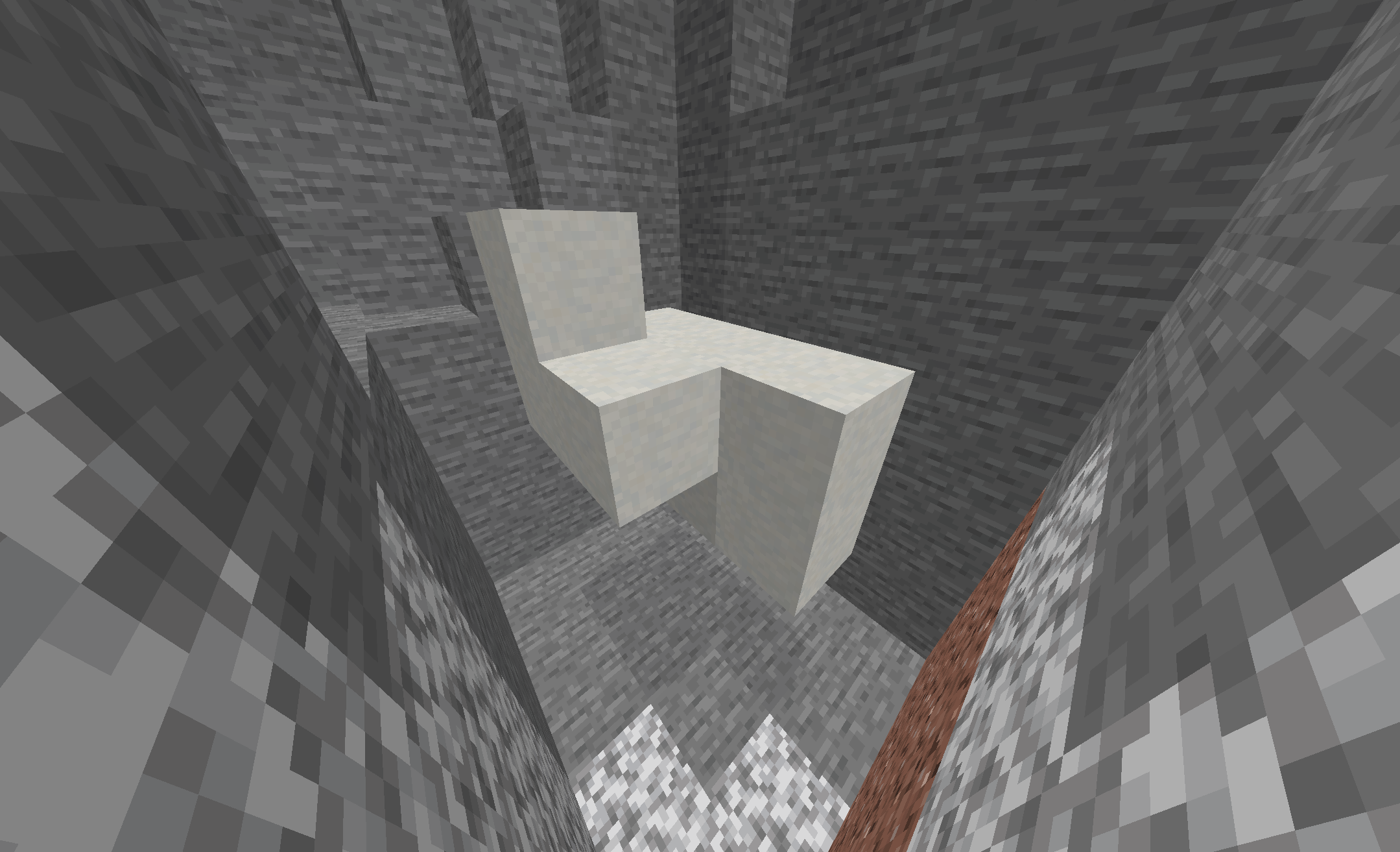 自然生成的石灰石